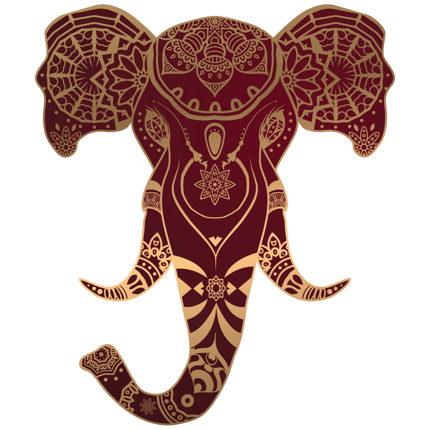 Tête d'éléphant du logo Little Harmony